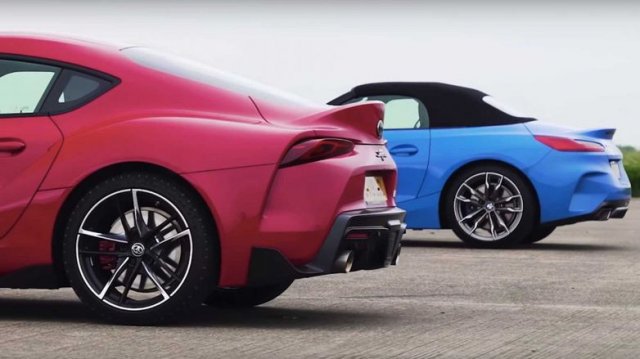 Кой е по-бърз: Toyota Supra или BMW Z4?