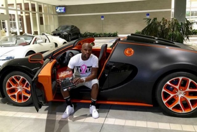 Най-богатият спортист си подари четвърто Bugatti