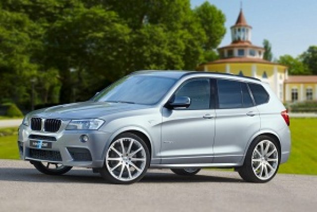 Още мускули за BMW X3 от Hartge