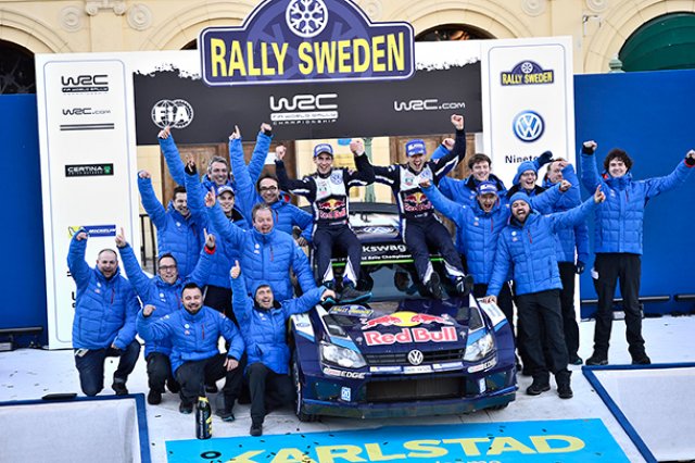 Ожие с драматична победа в рали „Швеция“
