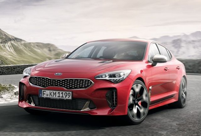 200 и повече конски сили: Kia Stinger GT в цифри