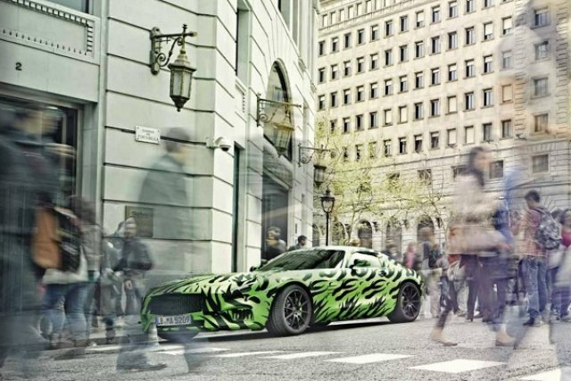 Нови снимки и подробности за Mercedes AMG GT