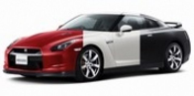 Автомобил сменя цвета си за 1 секунда