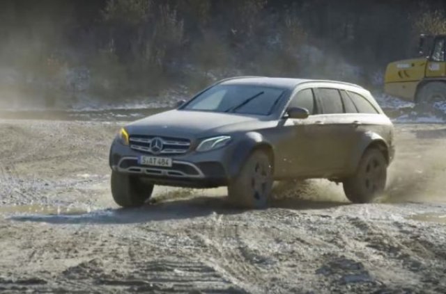 Mercedes направи Е-Class All-Terrain с 420 мм просвет (ВИДЕО)