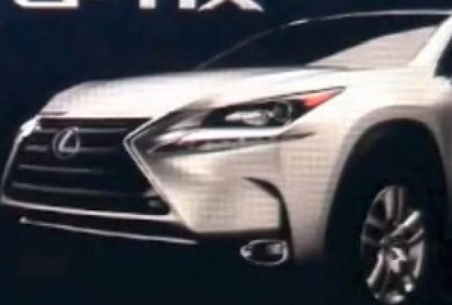 Кросоувърът на Lexus се появи
