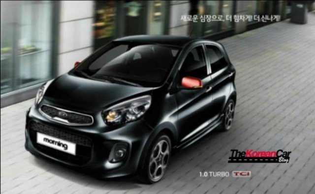 Първи снимки на обновената Kia Picanto