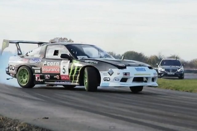 Mercedes S-Class vs. Nissan 200SX