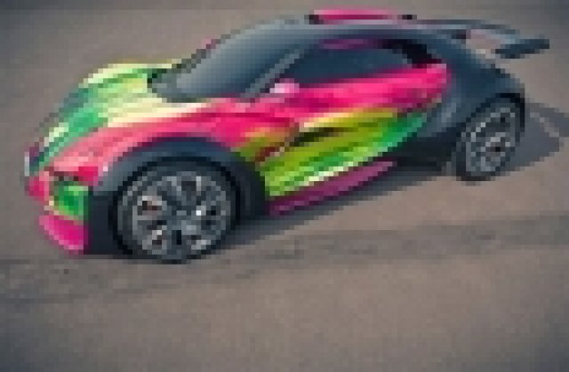 Citroen Survolt като художествено произведение