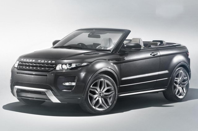 Range Rover показа Evoque без покрив