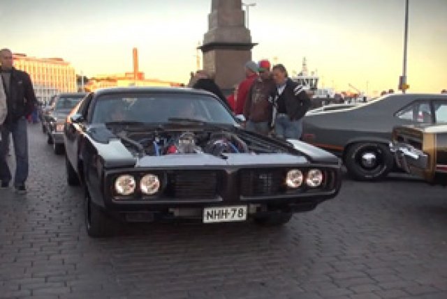 Демоничен Dodge Charger се появи в Швеция