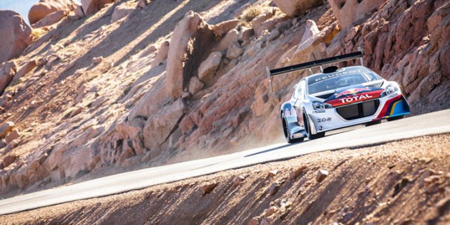 Льоб най-бърз в първите тестове на Pikes Peak