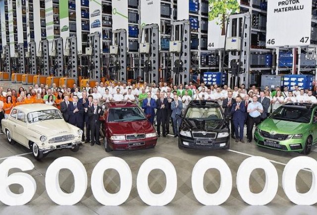 Skoda произведе 6-милионната Octavia