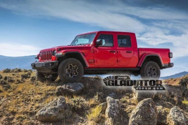 Новият пикап на Jeep вече не е тайна