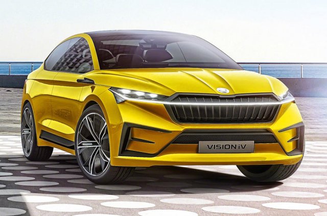 Vision iV е електрическото бъдеще на Skoda