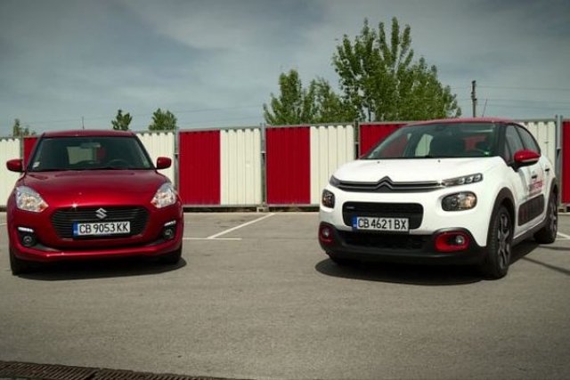 Дребосъци с характер: Suzuki Swift срещу Citroen C3