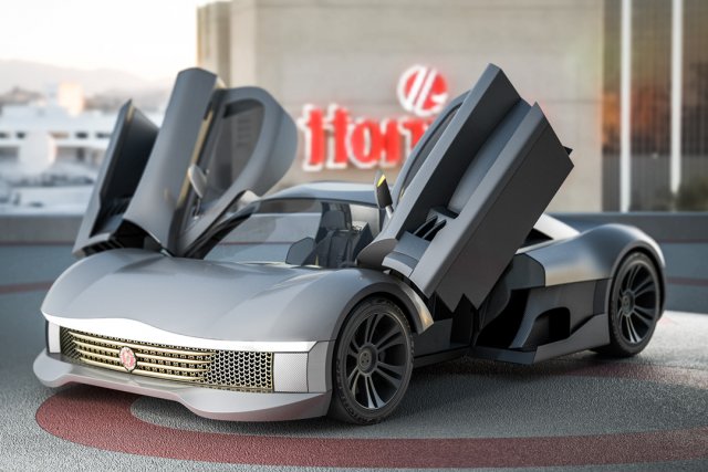 Белгийско хибридно купе вдига 100 км/ч да 2 секунди