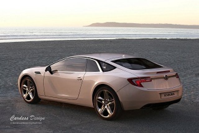 Дизайнер предлага новата Opel Calibra