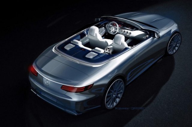 44 г. по-късно - Mercedes-Benz представя 4-местен кабриолет