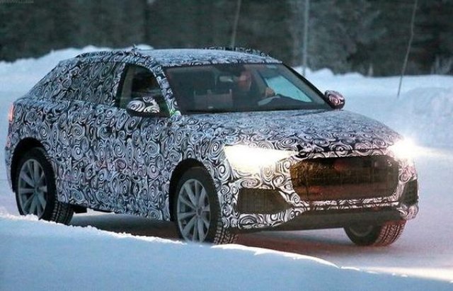 Папараци издебнаха Audi Q8 във Финландия