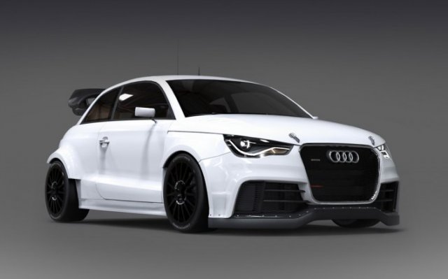 Превърнаха Audi A1 в болид за рали-крос