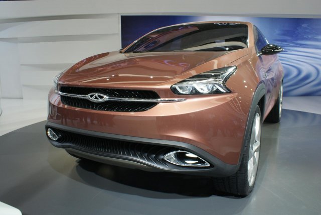 Chery TX тръгва в серия