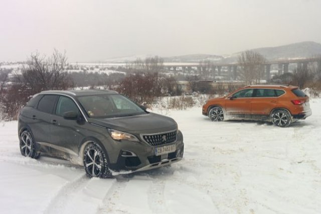 Големи момчета: Seat Ateca срещу Peugeot 3008