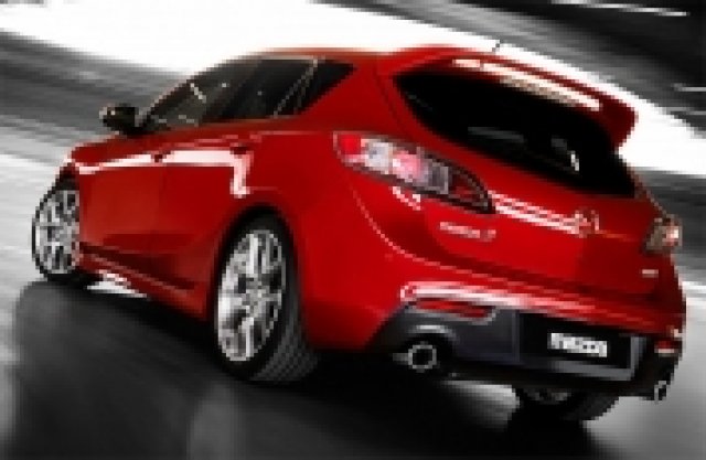 Първи снимки на Mazda3 MPS
