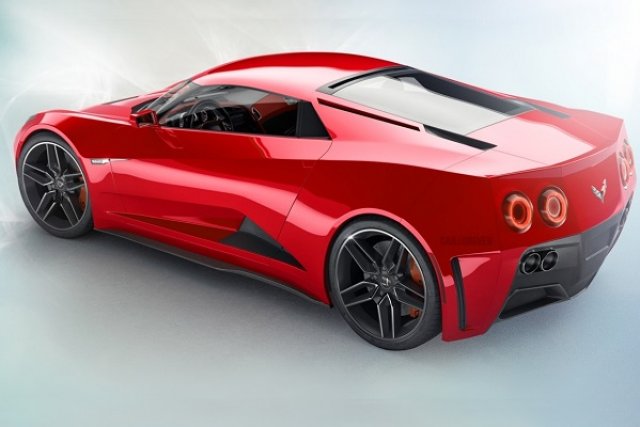 Corvette залага на средноразположен двигател