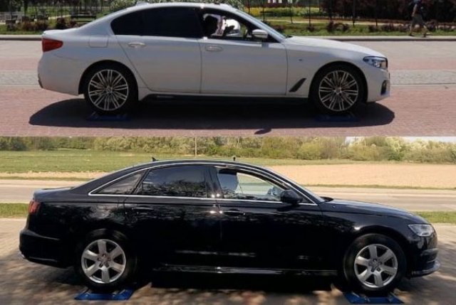 BMW 530i xDrive срещу Audi A6 TDI Quattro (ВИДЕО)