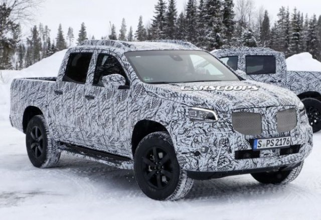 Серийният пикап на Mercedes-Benz става хибрид