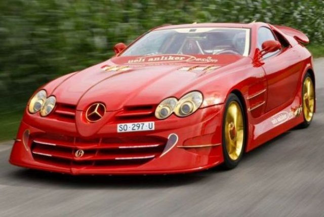 Арабски шейх си поръча златен Mercedes