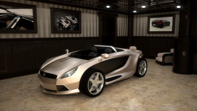 Шведи и латвийци направиха брониран роудстър с електромотор