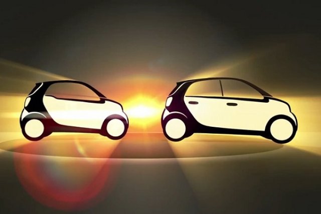 Smart разкри новите ForTwo и ForFour