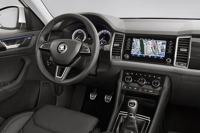 Skoda показа интериора на Kodiaq