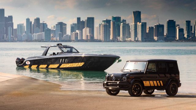 Mercedes-AMG G 63 се превърна в уникална яхта