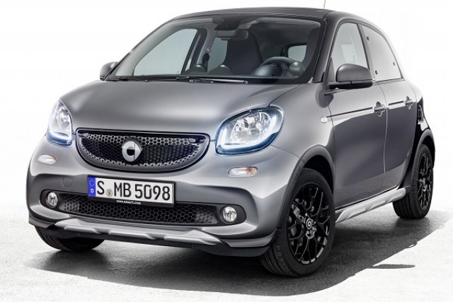 Най-странният Smart ForFour се появи в Шанхай