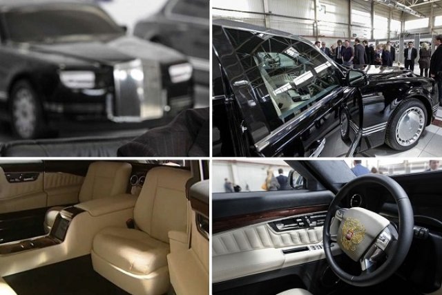 Представиха президентската лимузина на Русия