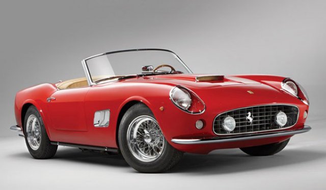 Ferrari 250 GT California Spyder цели рекорд