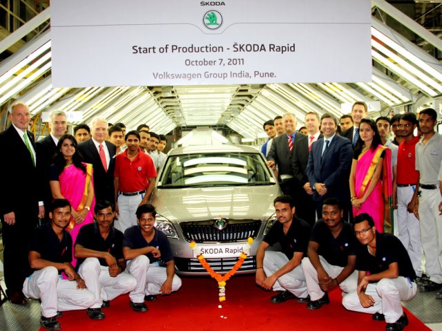 Skoda Rapid дебютира в Женева