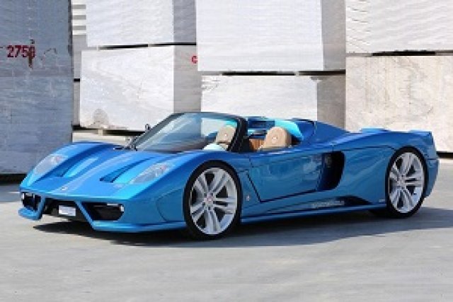 Суперавтомобил с газова уредба