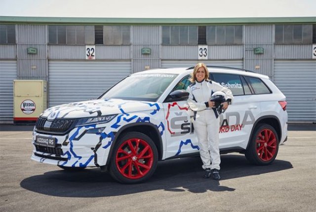 Кралицата на „Ринга” постави рекорд с Skoda Kodiaq RS (ОБНОВЕНА С ОЩЕ ВИДЕО)