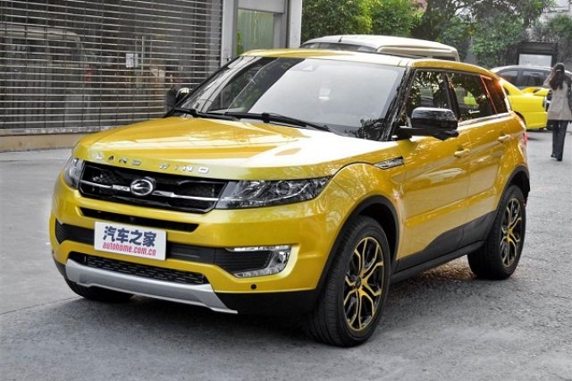 Land Rover подгони клонинга на Evoque