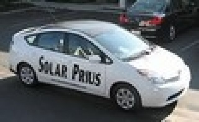 Изобретиха соларен Prius