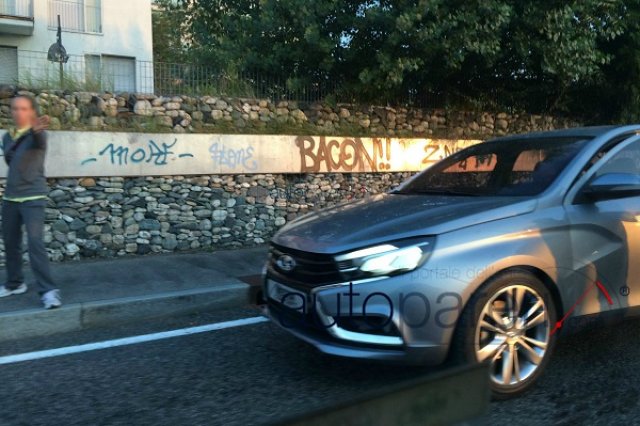 Бъдещата Lada Vesta без камуфлаж