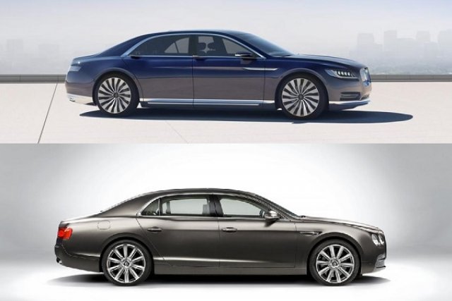 Bentley обвини Lincoln в плагиатство
