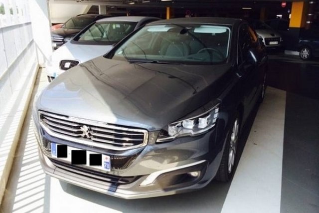 Ето го и фейслифта на Peugeot 508