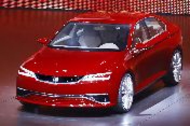 Щандът на Volkswagen Group във Франкфурт