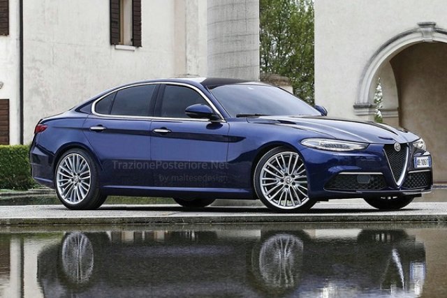 Alfetta - новият голям седан на Alfa Romeo