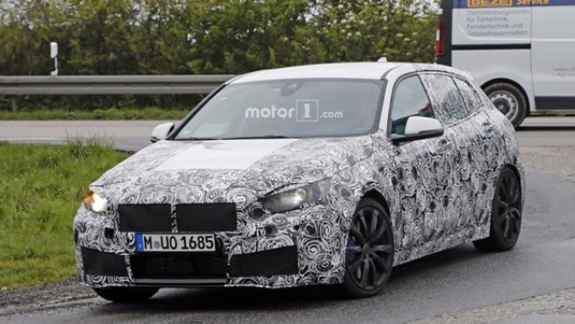 Спипаха новото BMW 1-Series по време на тестове