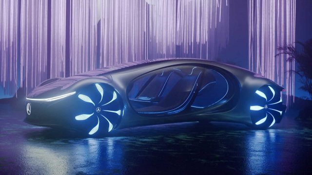 Mercedes направи кола за вселената на